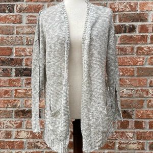RD Style soft beige/grey marled cardigan / M / NWOT